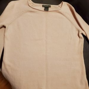 Eddie Bouer Sweater Blush color size L